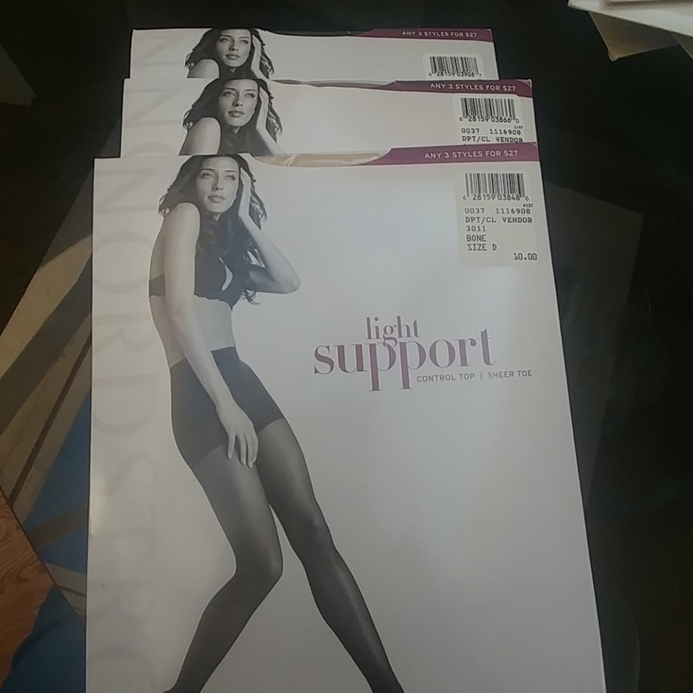 Nordstrom "Light Support" Control top hose